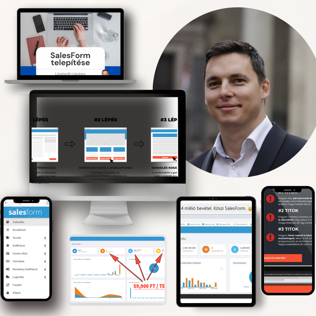 SalesForm statisztikák