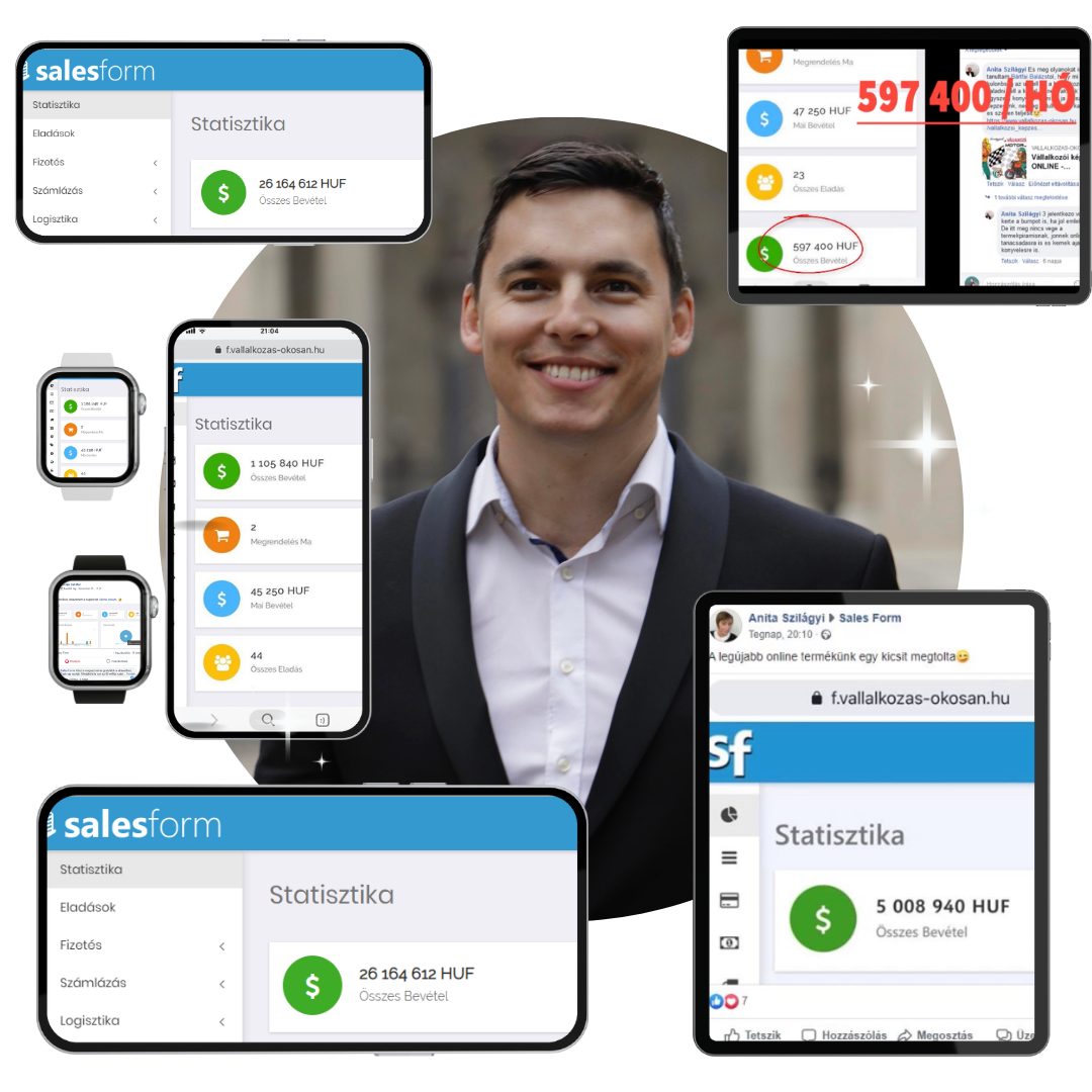 SalesForm webáruház helyett