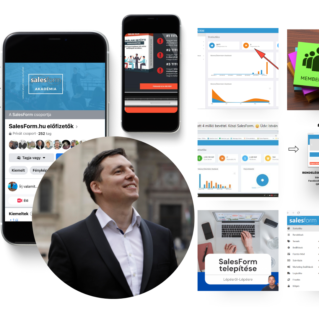 SalesForm előfizetés és ismétlődő fizetéshez